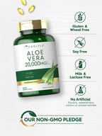 Authentic USA imported Carlyle Aloe Vera capsules bottle