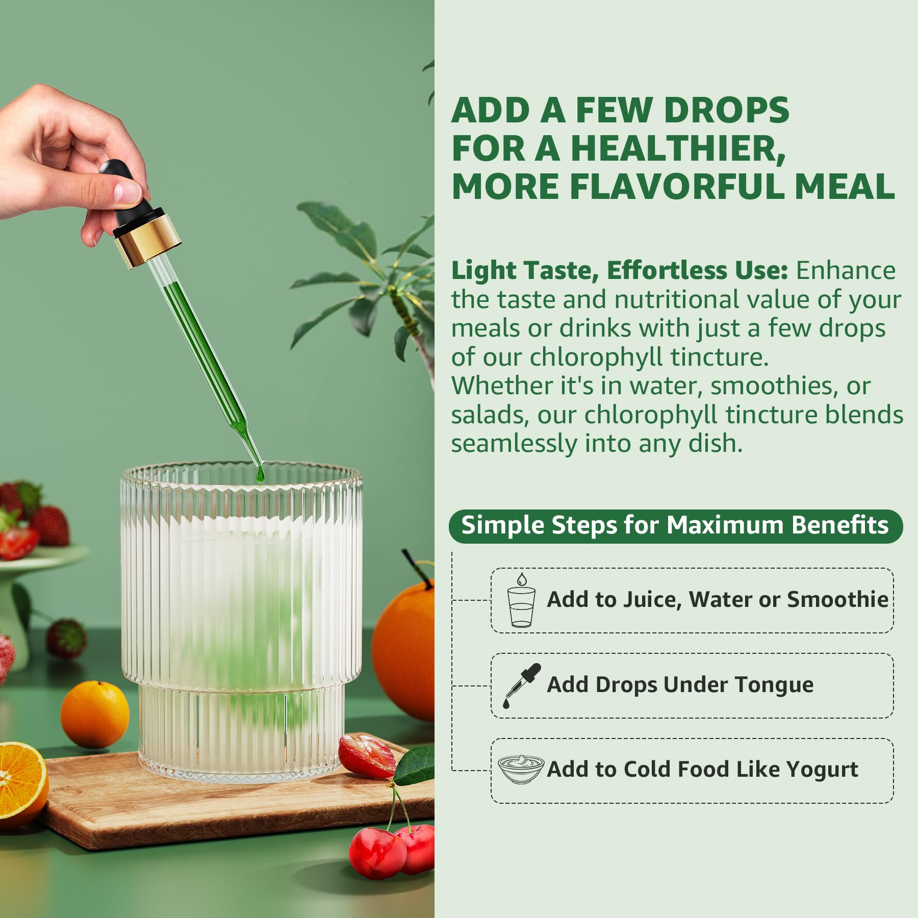 Nutritional facts panel on the authentic LILICARE liposomal liquid bottle.