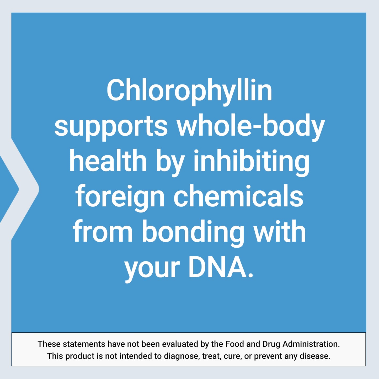 Gluten free and non GMO Life Extension Chlorophyllin 100 capsules seal verification