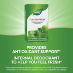 Nature's Way Chlorofresh liquid chlorophyll drops ingredients and usage directions