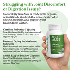 NatureCity True-Aloe capsules supplement facts label