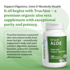 NatureCity True-Aloe USA imported supplement bottle