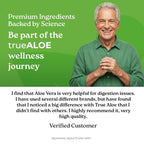 NatureCity True-Aloe digestive support capsules side profile