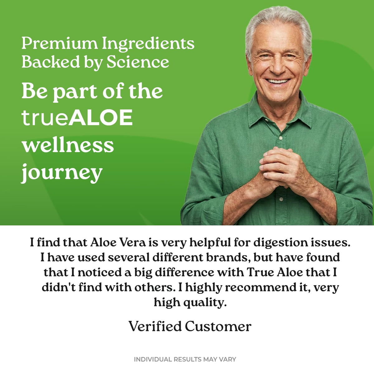 NatureCity True-Aloe digestive support capsules side profile