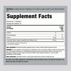 Piping Rock Liquid Chlorophyll nutritional information label