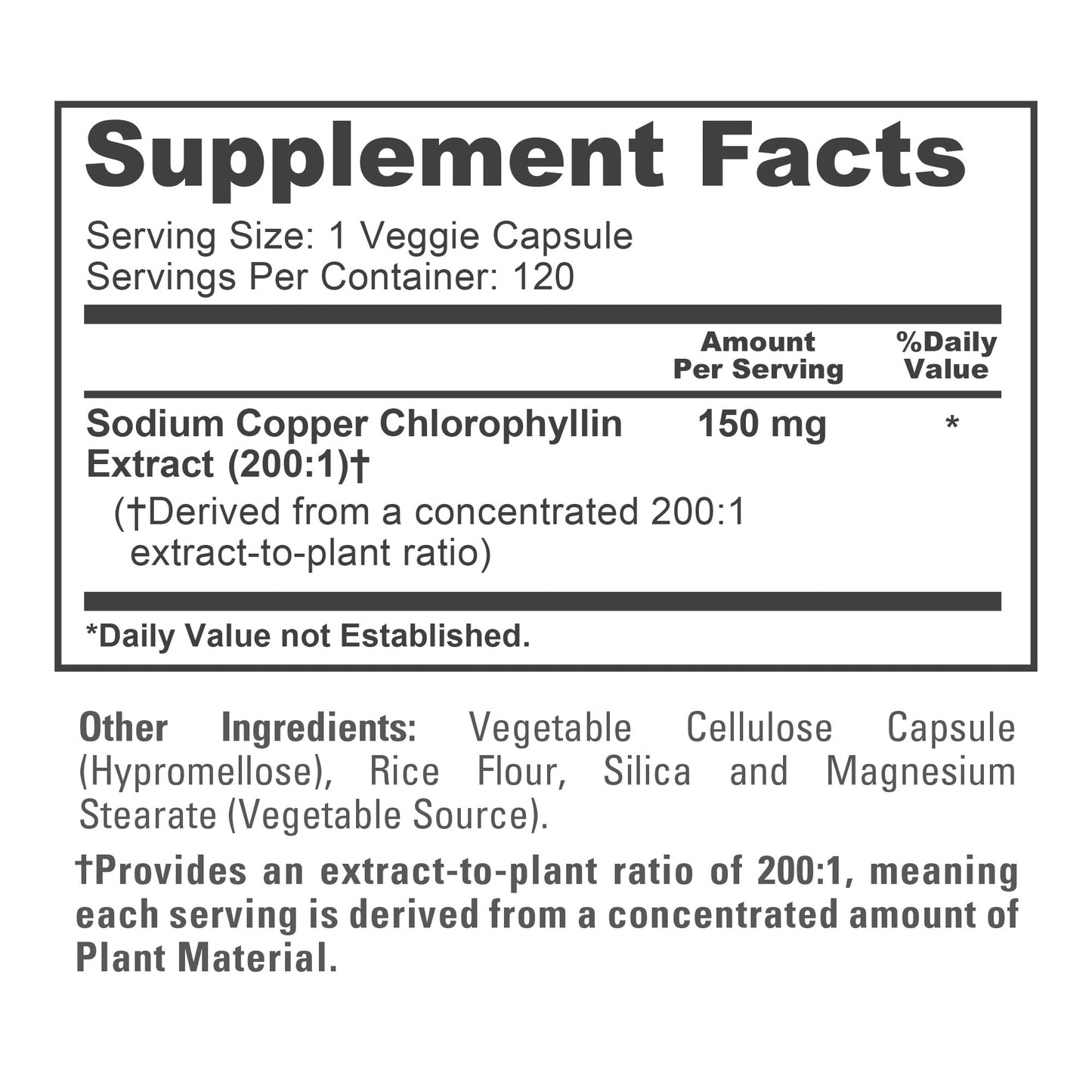 Authentic USA manufactured premium dietary supplement bottle side details