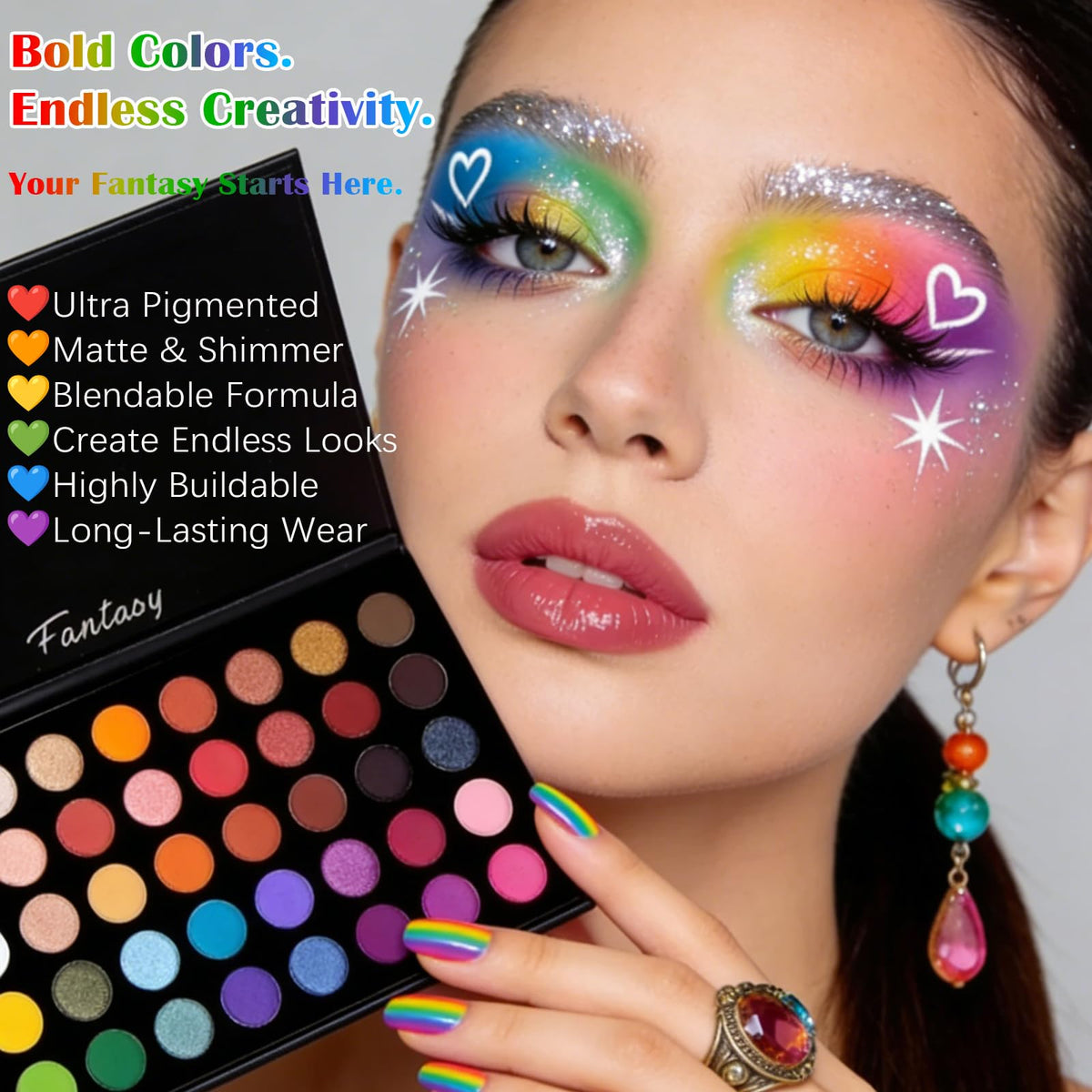 Ucanbe makeup kit box exterior design details