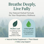 Ethale mullein leaf extract and chlorophyll formula product packaging