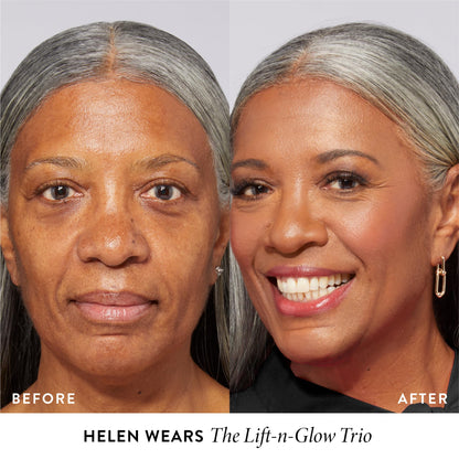 Laura Geller Lift and Glow trio set for travel makeup kit