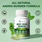 Natural green tea and probiotic infused internal cleansing capsules for natural underarm freshness