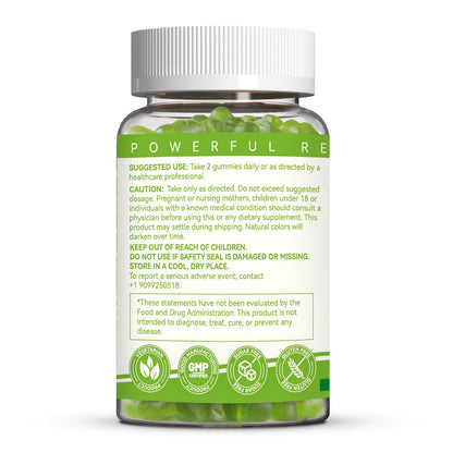 EAZGOO premium super green herbal wellness supplement bottle close up