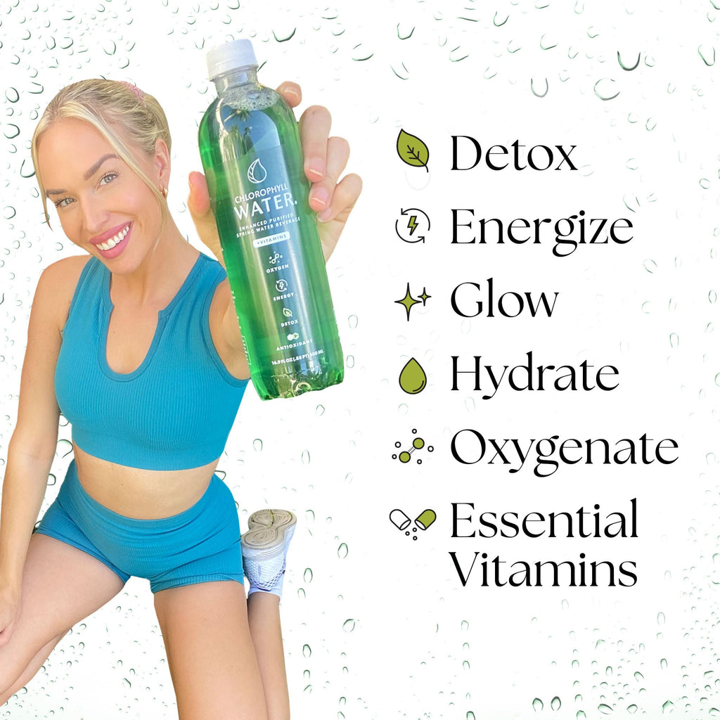 Alfalfa derived sodium copper chlorophyllin drink for daily body detox