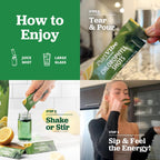 PuriVibe Chlorophyll and lemon juice shots supplement facts and ingredient label details