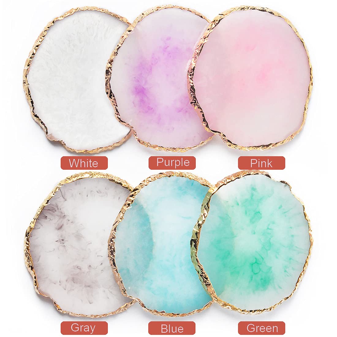 Authentic Gaosenlonk resin palette for precision cosmetic blending