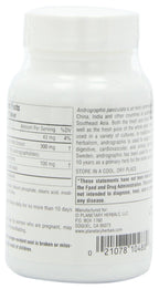 Planetary Herbals Andrographis paniculata herbal supplement pack of two for comprehensive immune defenses.