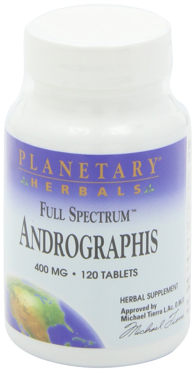 Authentic imported Planetary Herbals Kalmegh supplement twin pack bottles for daily digestive and liver balance.
