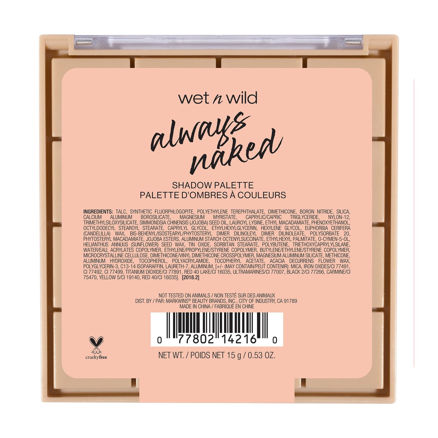 Makeup artist using Wet n Wild Always Naked Palette