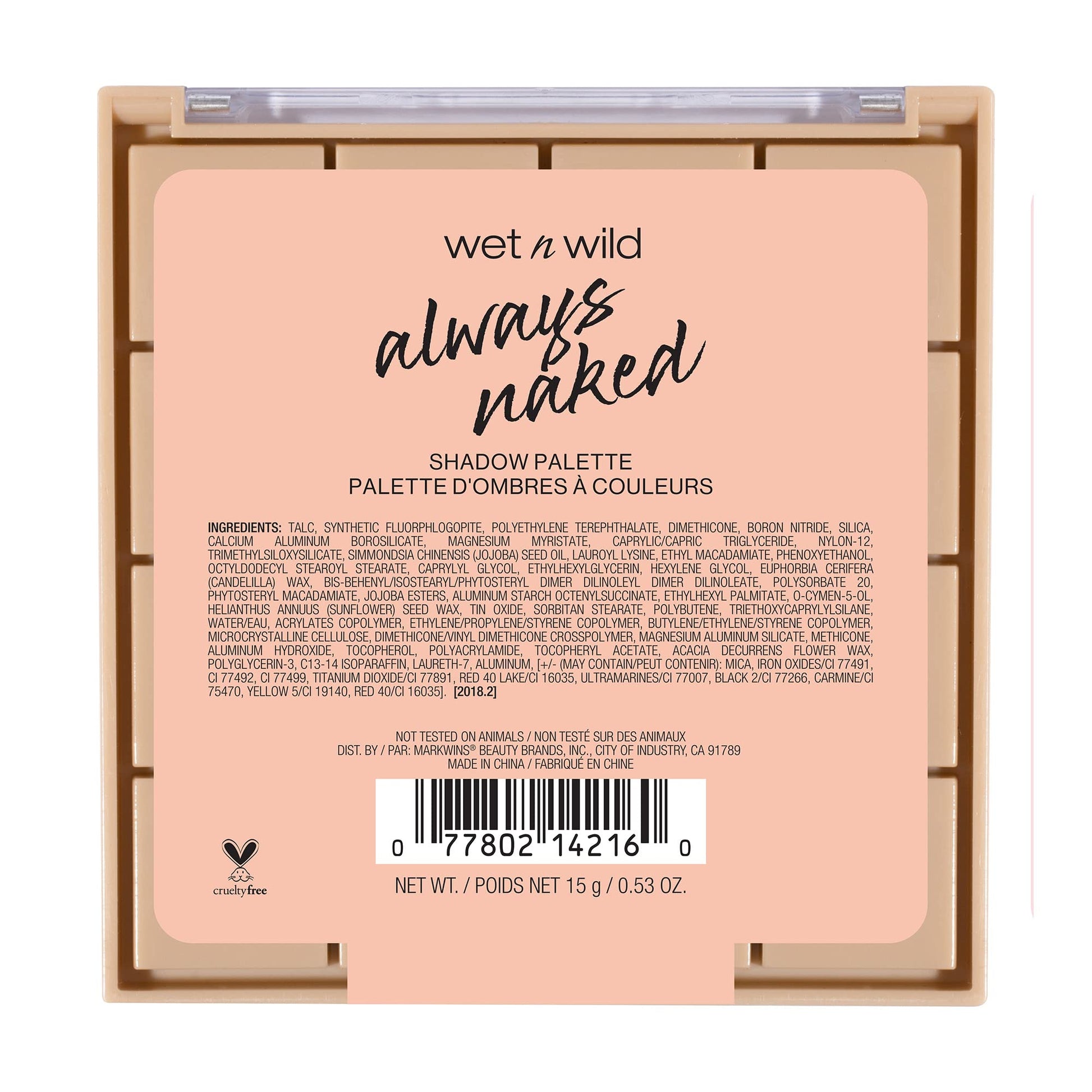 Makeup artist using Wet n Wild Always Naked Palette