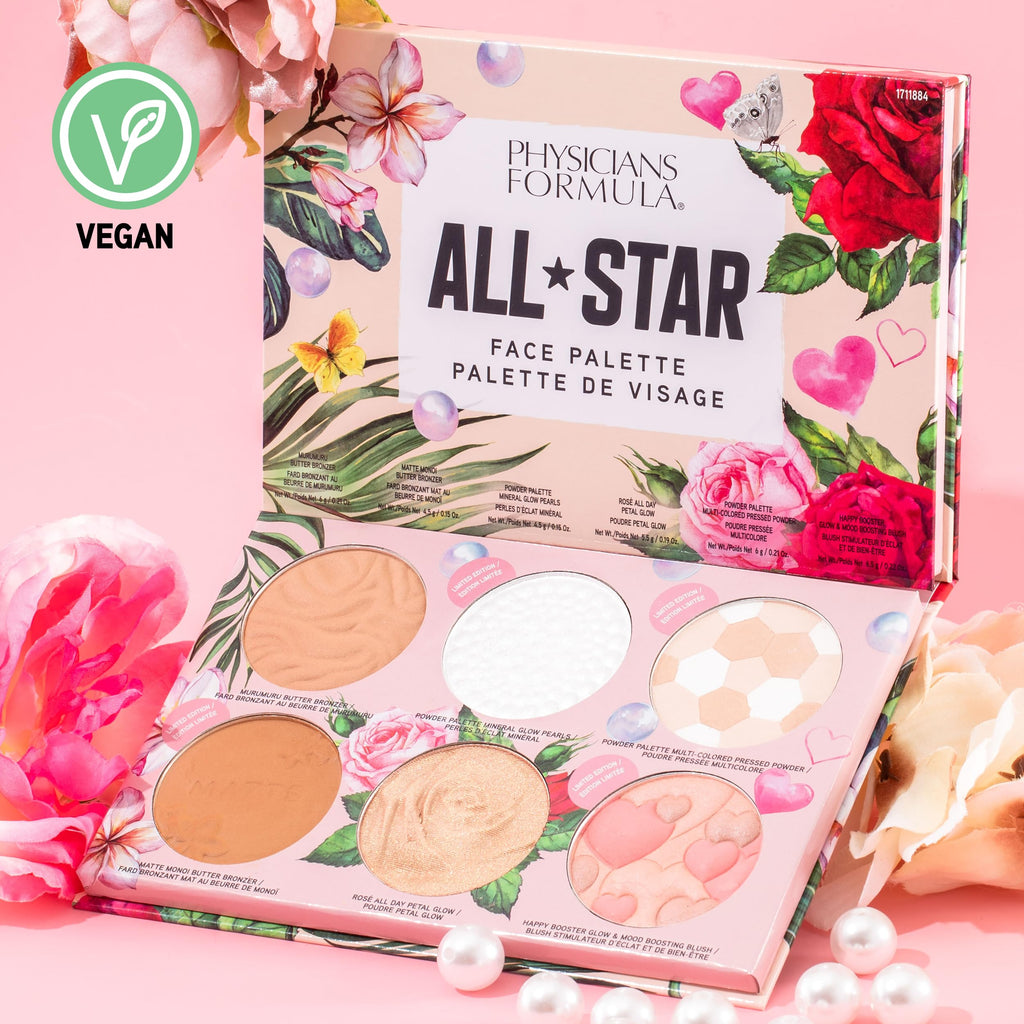 Physicians Formula All Star Face Palette close up of butter bronzer pans