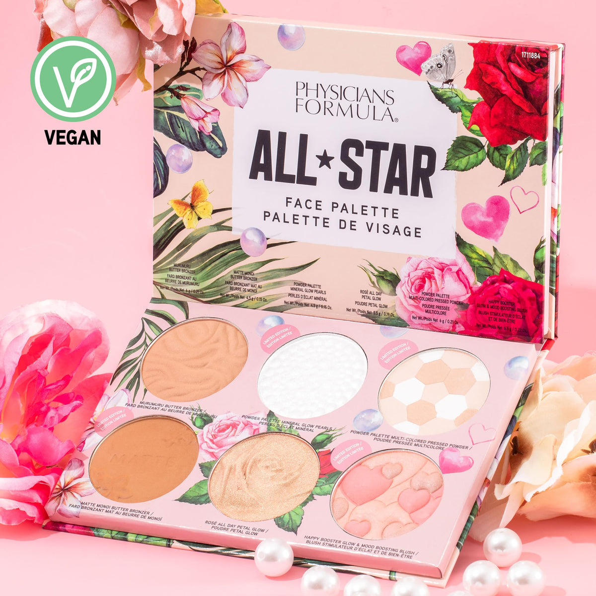 Physicians Formula All Star Face Palette close up of butter bronzer pans