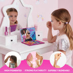 Townley Girl Barbie kids makeup kit lifestyle arrangement view