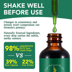 AIKUWWOIRQIA natural respiratory supplement bottle demonstrating how to measure the liquid herbal formula