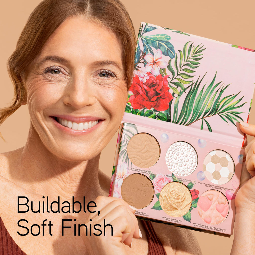 Physicians Formula All Star Face Palette swatch demonstration on skin
