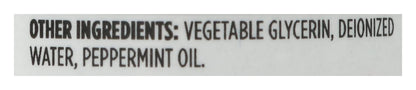 Side view of the thirty milliliter bottle highlighting vegan and non GMO product certifications.