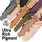 Physicians Formula Sultry Nights palette open showing 12 shades