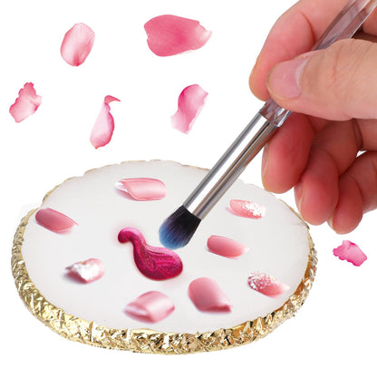 Ouligay portable resin palette for nail art and jewelry display
