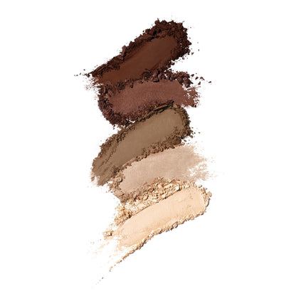 W3LL PEOPLE Power Palette open view showing five shades