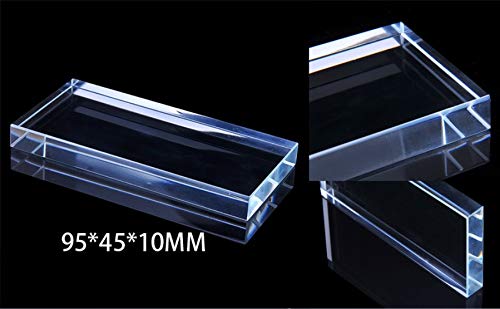 Sinen nail art glass palette showing transparent surface