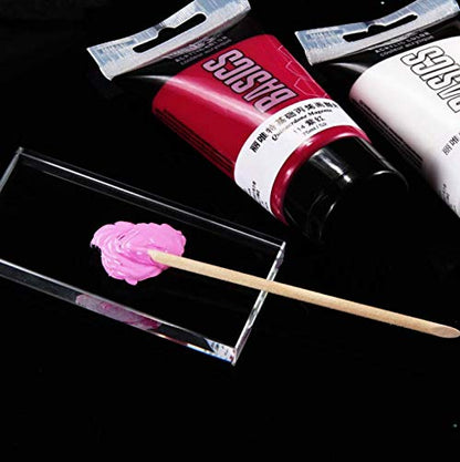 Close up of Sinen professional glass mixing palette