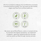 Close up view of authentic imported Secrets of the Tribe natural herb capsules bottle