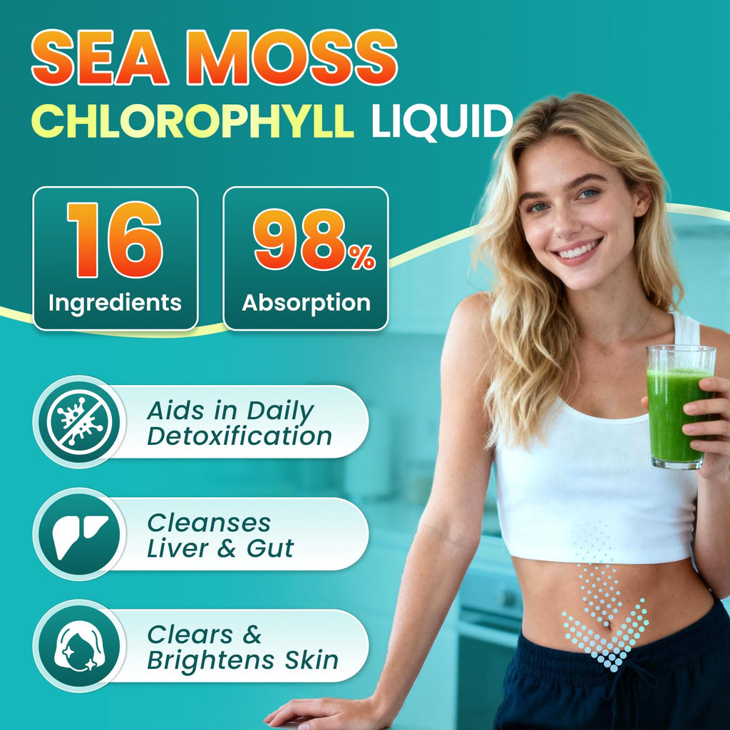 Dropper application of the authentic USA imported multimineral sea moss liquid blend.