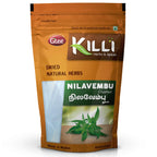 KILLI Chirata Kirayata Kalmegh blend in resealable zip lock pouch for immune support.