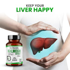 Side view of Dr. Herbalist Green Chiretta capsules displaying clear ingredient transparency and safety guidelines.