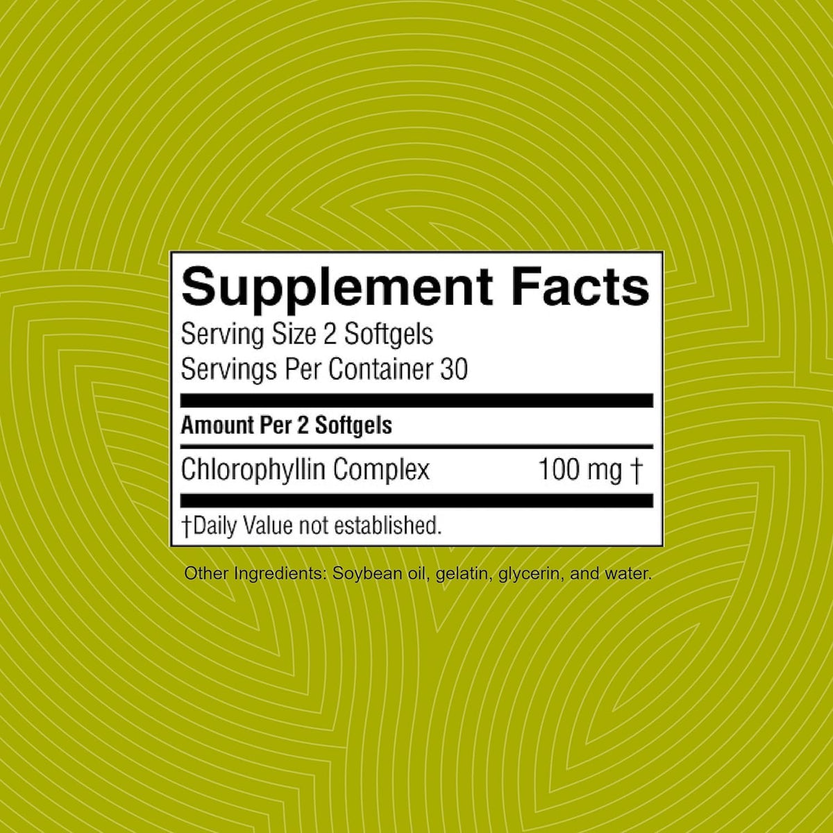 Nature's Sunshine natural antioxidant and blood cleansing softgel capsules