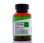 Authentic imported Dr. Herbalist herbal supplement bottle showcasing the halal and vegan product certified seals.