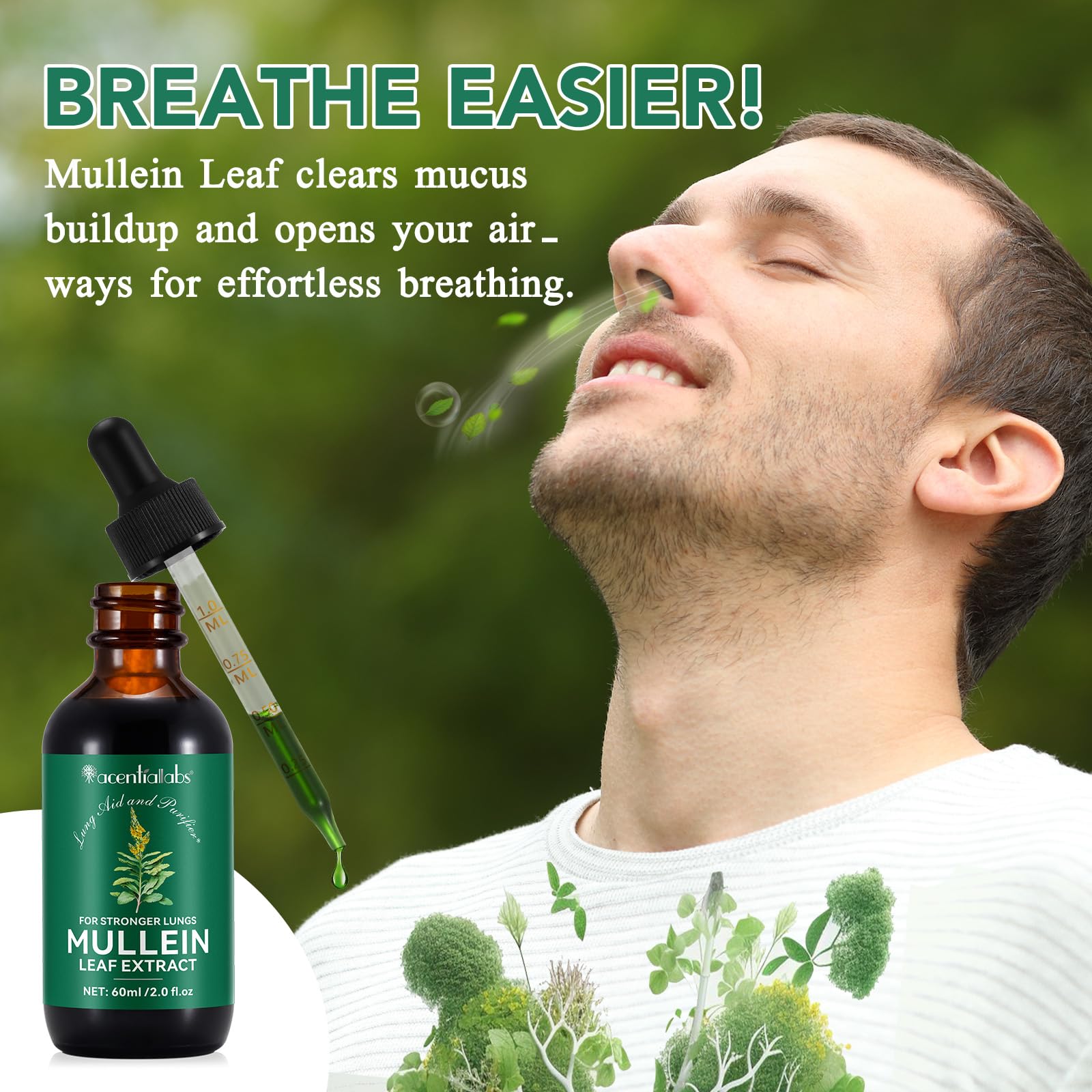 Newseel lung cleanse liquid supplement bottles showing authentic imported label details.