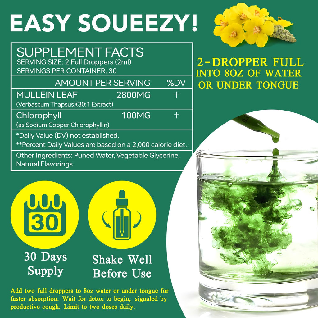 Lifestyle display of Newseel liquid herbal drops being mixed into a glass of water.