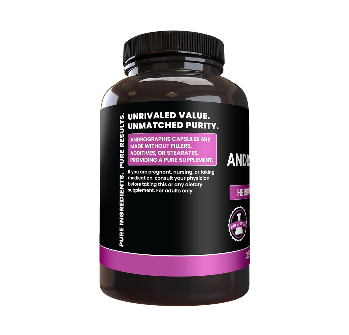 Pure Original Ingredients Andrographis Paniculata three hundred sixty five capsules container