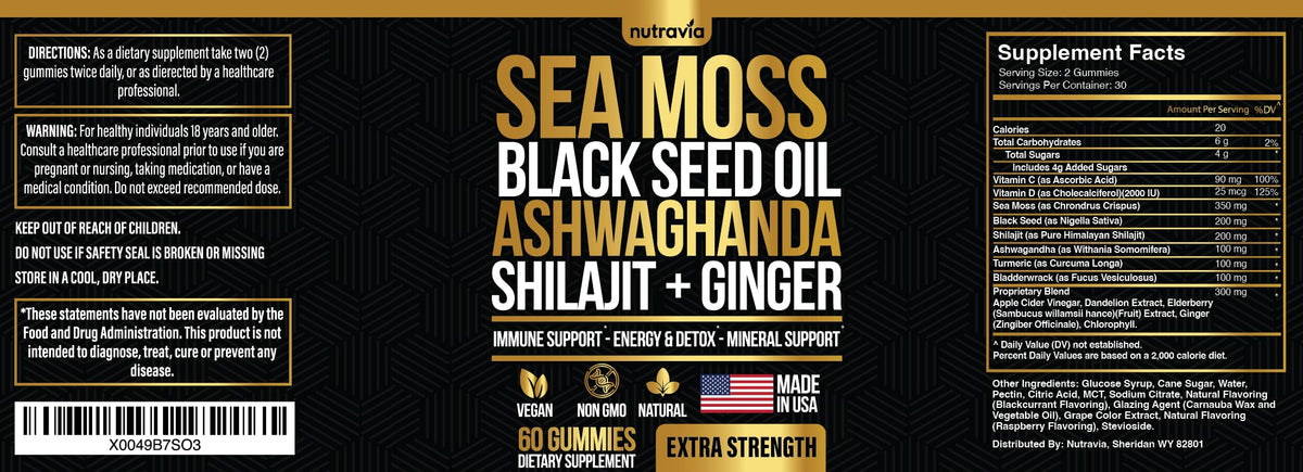 Close up of easy to chew ginger flavored health gummies
