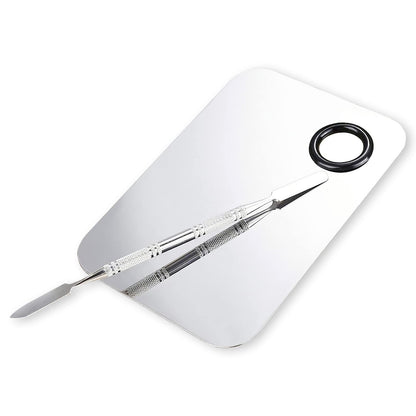 Aliobc makeup palette and spatula for nail art blending