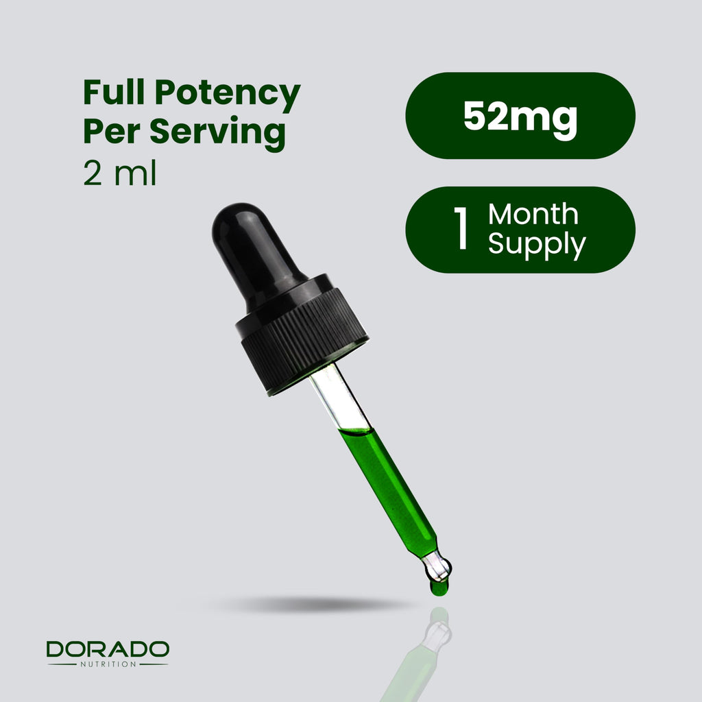 Authentic Dorado Nutrition chlorophyll drops for daily wellness and cellular regeneration
