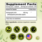 Green Dragon Botanicals non GMO gluten free immune defense capsules