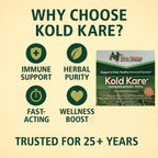 Kare-N-Herbs herbal cold and sinus relief supplement nutritional facts label