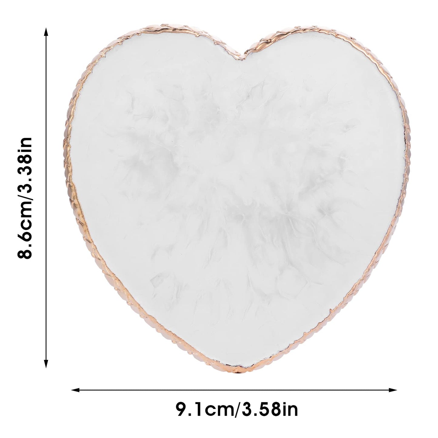 Sibba mixing palette showing smooth resin texture