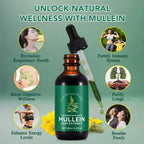BOIUOITI Mullein Leaf Drops 60 Milliliters supplement facts label details