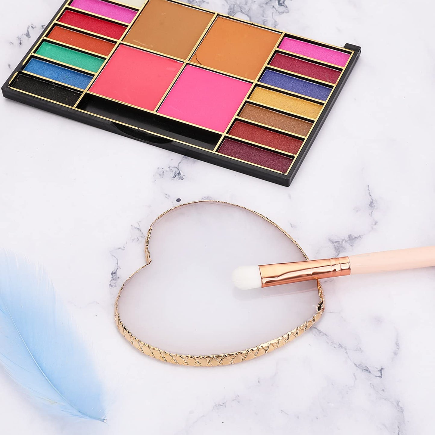 Sibba cosmetic mixing tool inside a makeup bag